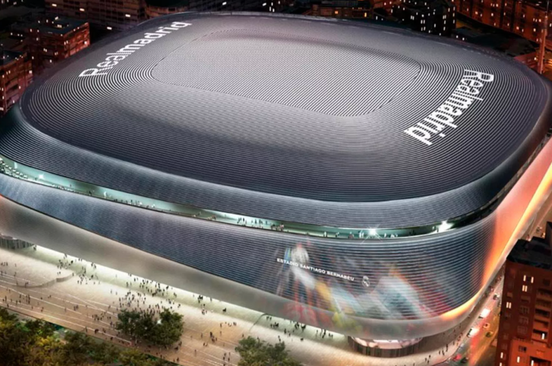 这才是球场!皇马重建伯纳乌,外墙都能看比赛!-电子工程专辑