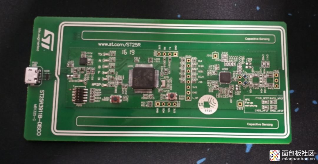 ST25R3911B-DISCO评测：射频卡识读距离很完美！ - 面包板社区