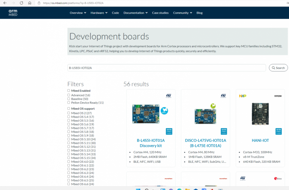 “基于STM32U5的B-U585I-IOT02A