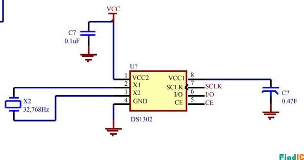 DS1302原理图