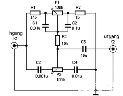 最简单音调电路图