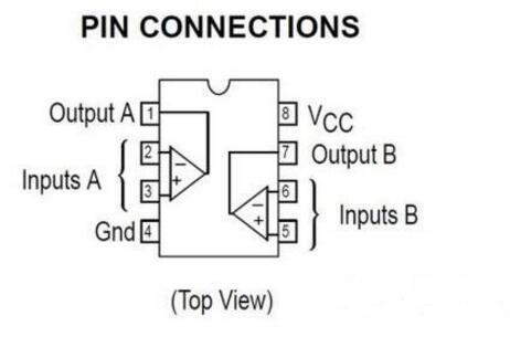 lm393引脚图7.引脚功能图3 封装图