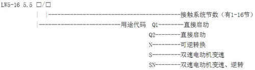 万能转换开关选型及使用