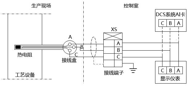 电机热敏电阻接线图图片