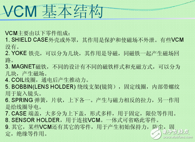 vcm马达是什么？VCM马达工作原理是什么？VCM马达公司都有哪些？