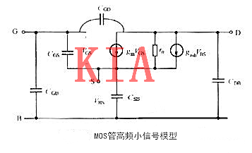 MOS管，等效模型，等效电路