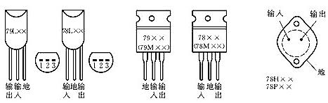 78l05引脚图和参数代换图片