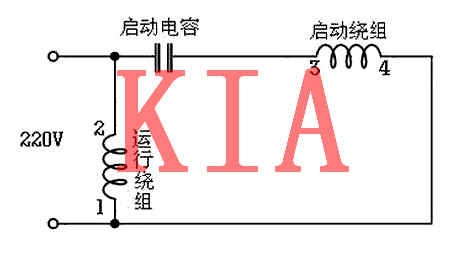 单相电机，三相电机，接线图