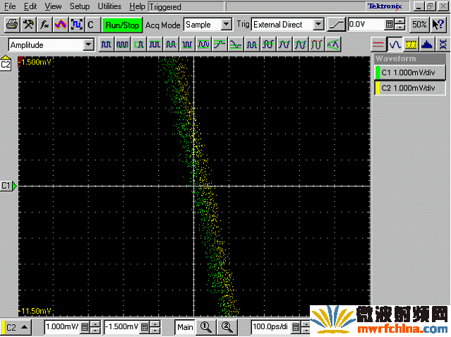 两个PXI-5421模块生成10MHz的频率