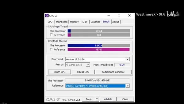 Intel最神秘的14代CPU!從未發布的純大核i9-14901KE首測