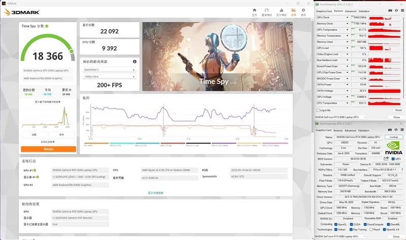 超輕薄RTX 5090游戲本體驗《毀滅戰士：黑暗時代》：DLSS 4輕松駕馭4K