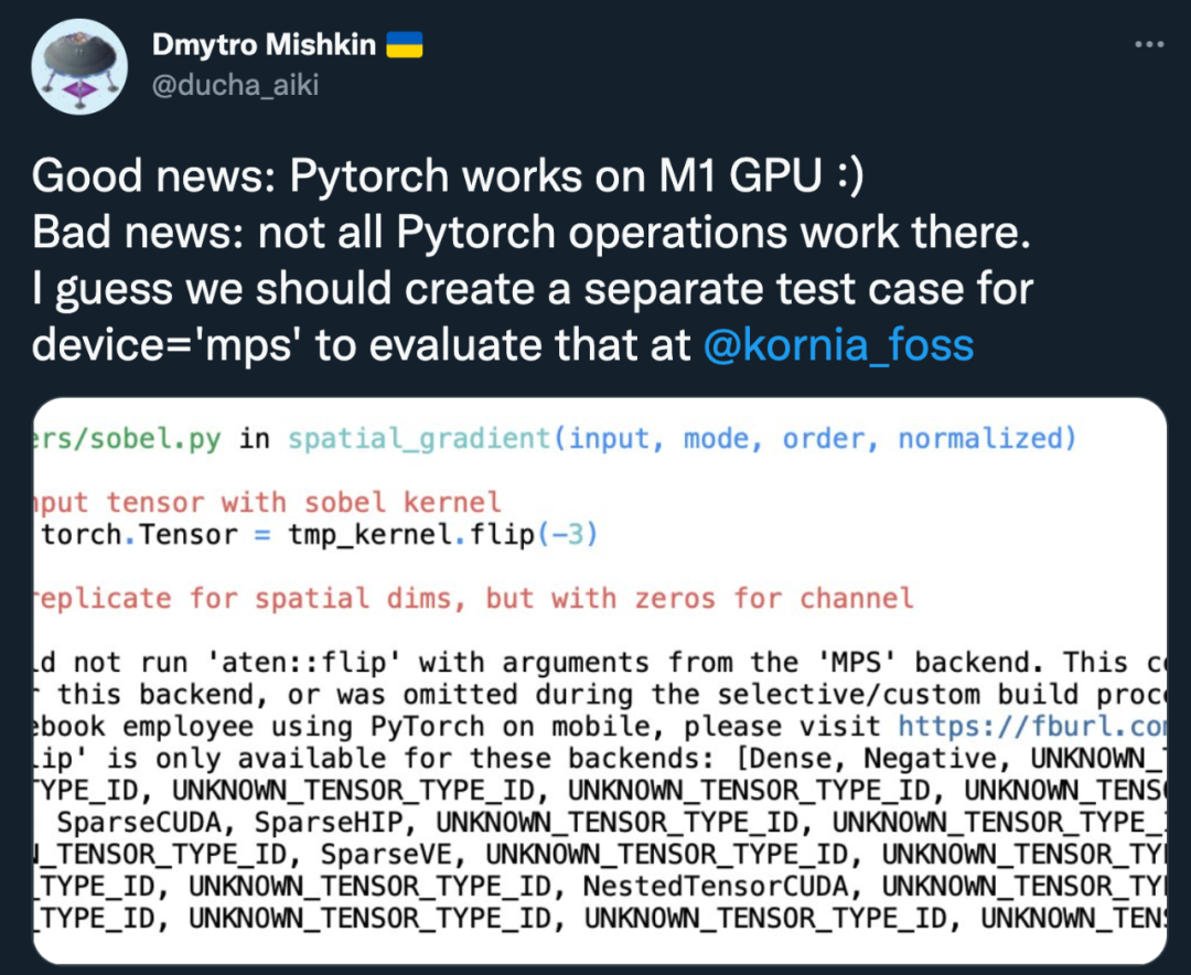 PyTorch宣布支持苹果M1芯片GPU加速：训练快6倍，推理提升21倍电子工程专辑