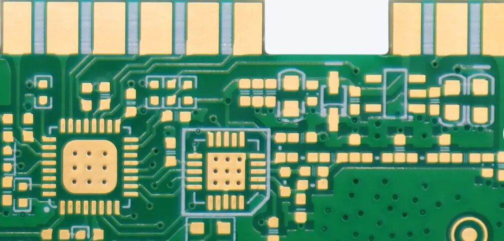 PCB热过孔阵列实物