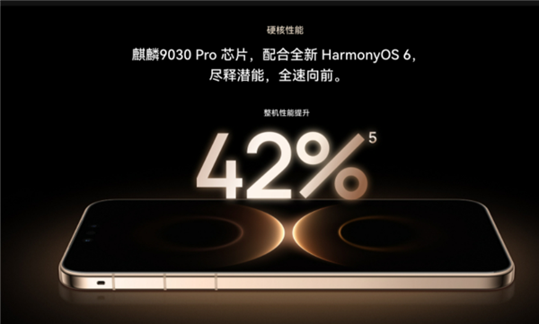 华为麒麟9030 Pro性能提升42%:放在全世界是什么水平