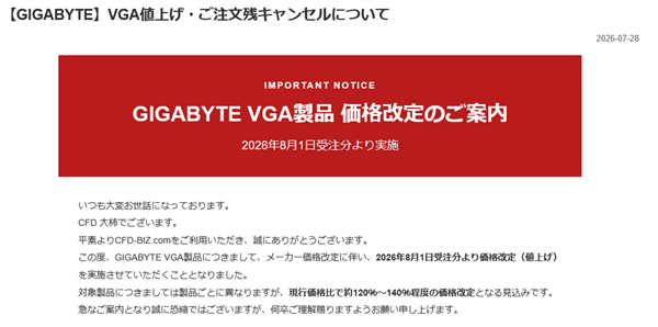 顯卡一夜?jié)q價40%！原價預售訂單直接作廢