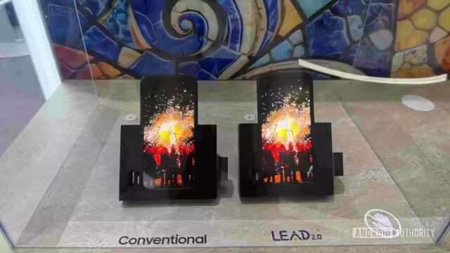 samsung lead 20 oled panel at mwc 2026 01