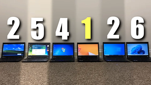 六代Windows首次性能對比!XP/Vista/7/8.1/10/11同場實測:Win11多項墊底 8.1意外奪冠