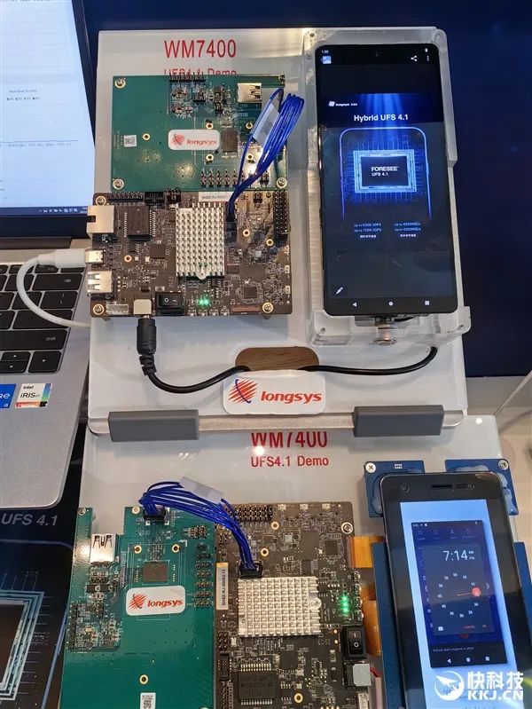 江波龍自研主控跑出滿血UFS 4.1！eMMC Ultra可媲美UFS 2.2