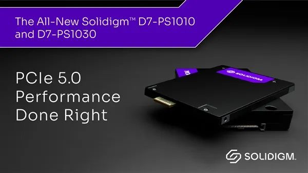 Solidigm全球首推液冷企业级SSD：读取最高达14.5GB/s