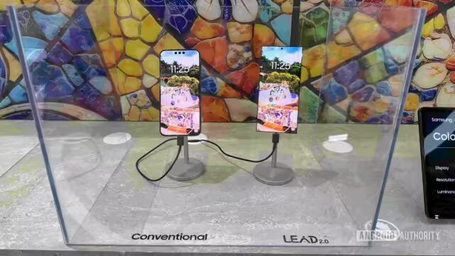 samsung lead 20 oled panel at mwc 2026 07