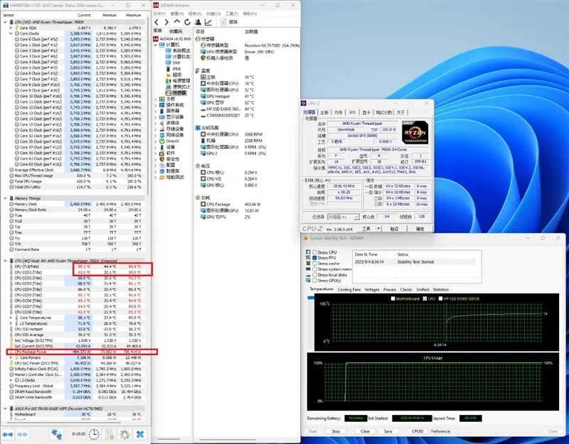 发烧平台封神之作！AMD64核心撕裂者7980X首发评测：一性能4倍于RTX4090 