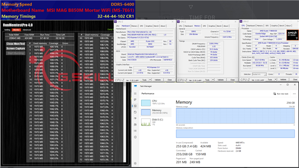 全球第一套！芝奇發布DDR5-6000 256GB超大容量內存
