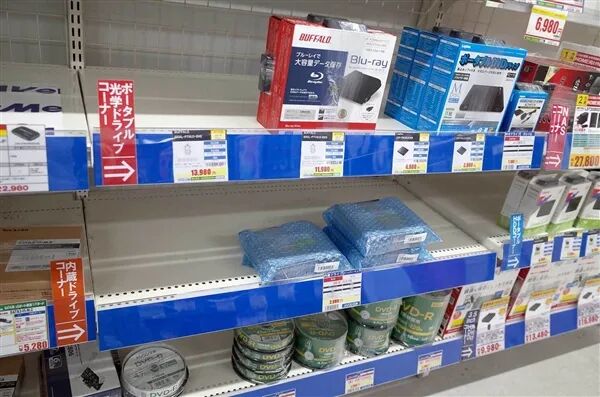 Windows 10結束支持：日本人為升級 大批狂買光驅