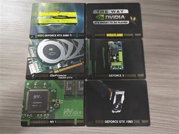不賣顯卡賣情懷！英偉達免費送你14種紙片顯卡：NV1、GTX 1080、賽博朋克全都有