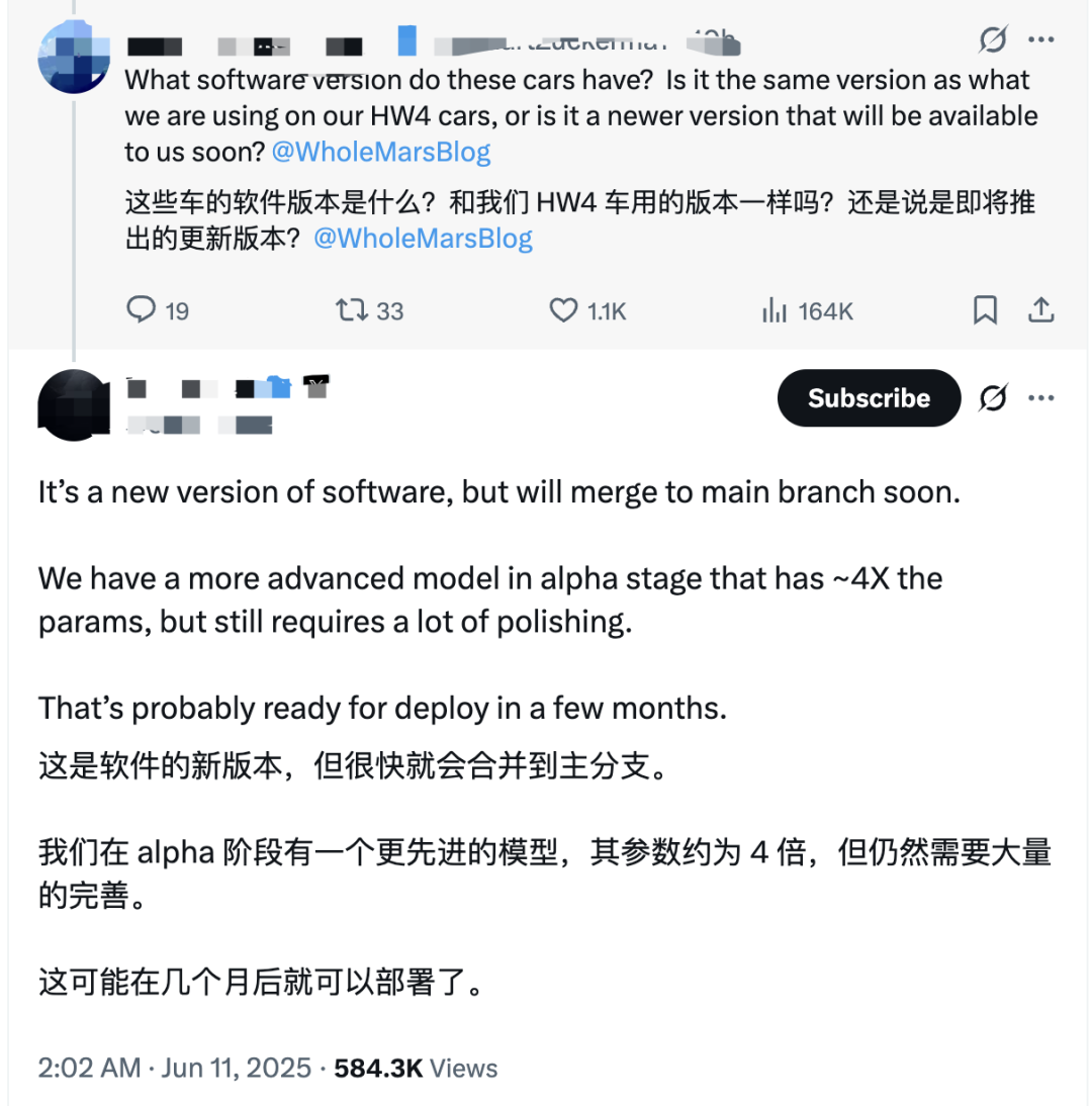 特斯拉Robotaxi首次上路！马斯克：FSD大模型参数扩大450%，所有L2量产车一夜L4L5-电子工程专辑