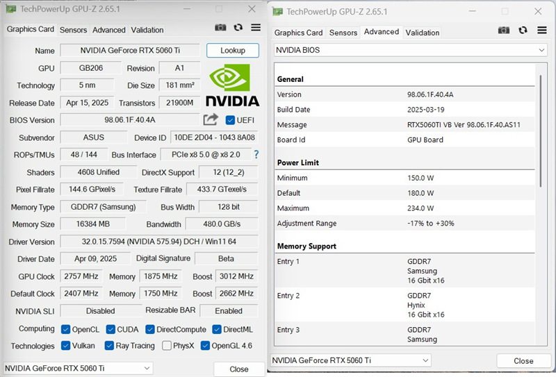 Blackwell的甜点来了！NVIDIA RTX 5060 Ti首发评测：8GB疯狂爆显存 16GB正好