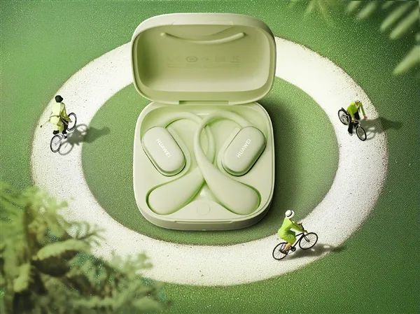 华为首款开放式耳挂耳机！华为FreeArc官图发布