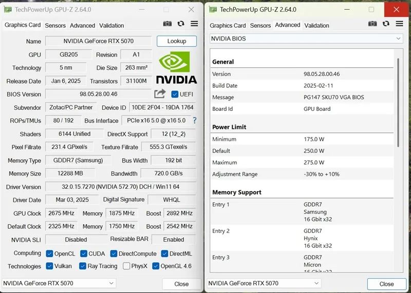 超频能力媲美顶级非公！索泰RTX 5070 SOLID OC评测
