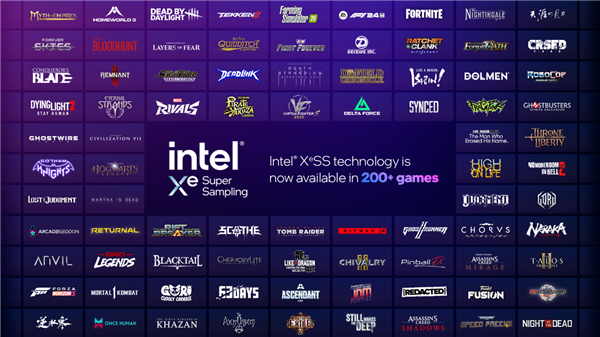 Intel XeSS游戲突破200款！XeSS 2已有19款 幀率飆升4倍