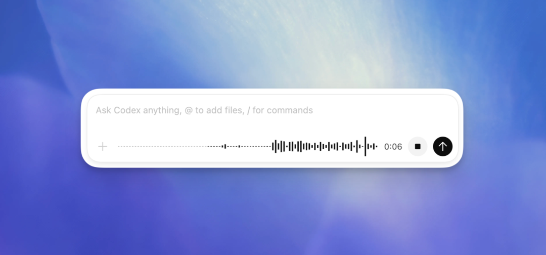 ChatGPT 桌面應用的語音聽寫
