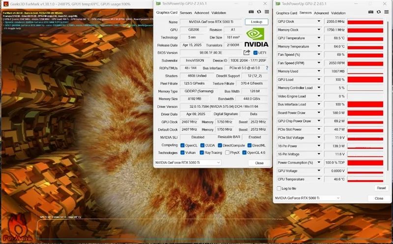 Blackwell的甜点来了！NVIDIA RTX 5060 Ti首发评测：8GB疯狂爆显存 16GB正好