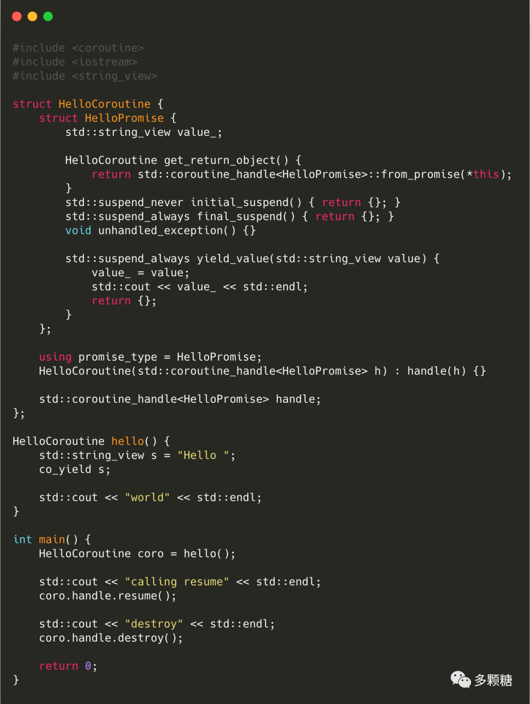 如何编写 C++ 20 协程(Coroutines)-电子工程专辑