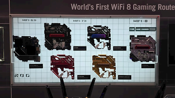 華碩發布首Wi-Fi 8路由器！史上最強八爪魚來了 性能提升2倍