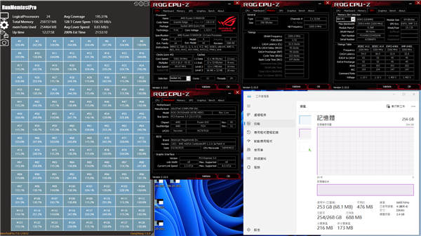 全球第一套！芝奇發布DDR5-6000 256GB超大容量內存