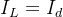 I_{L}=I_{d}
