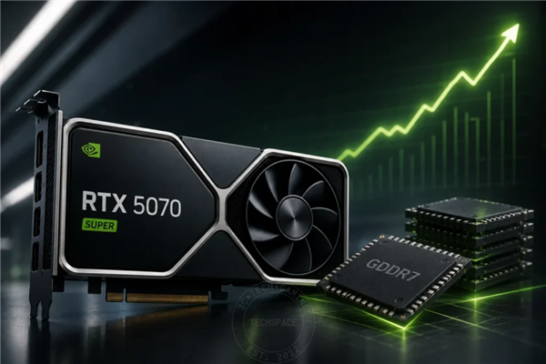 太離譜！RTX 5070 SUPER造好了卻賣不了：3GB GDDR7顆粒漲價三倍卡脖子
