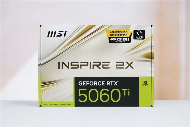 微星RTX 5060 Ti 16GB硬派师2X显卡评测：DLSS 4加持 甜点卡也能畅玩4K