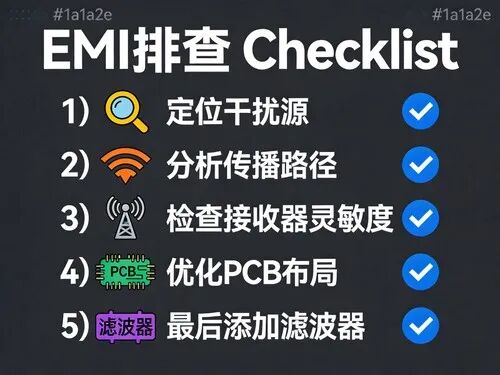 EMI整改檢查清單