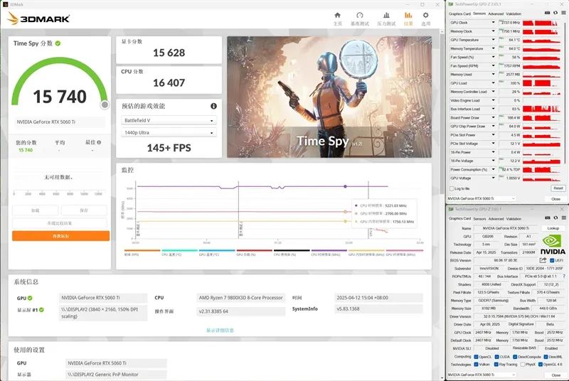 Blackwell的甜点来了！NVIDIA RTX 5060 Ti首发评测：8GB疯狂爆显存 16GB正好